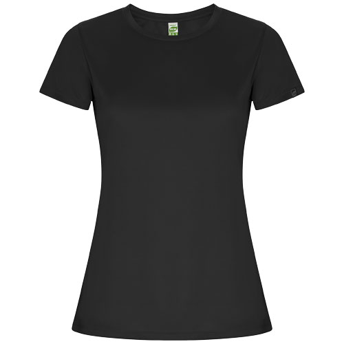 T-shirt sport 135g à personnaliser manches courtes femme Imola Roly Plomb foncé